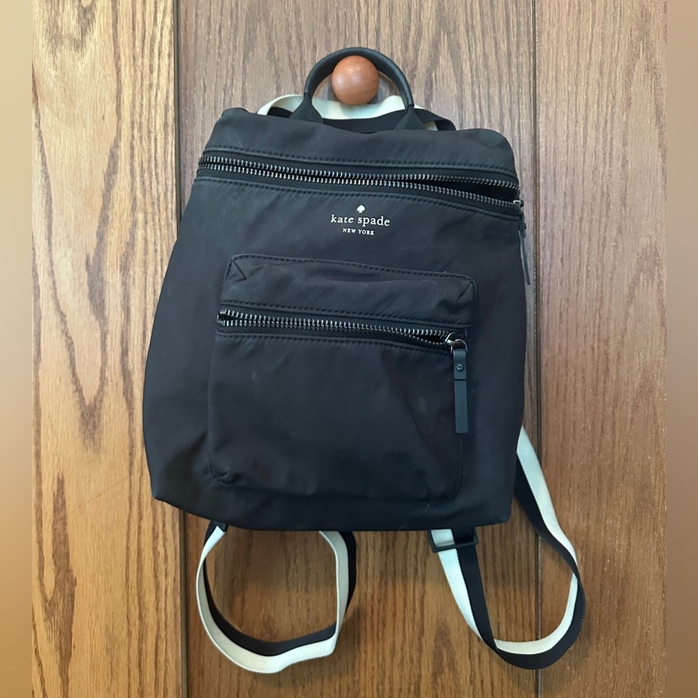 Kate Spade Black Convertable Backpack